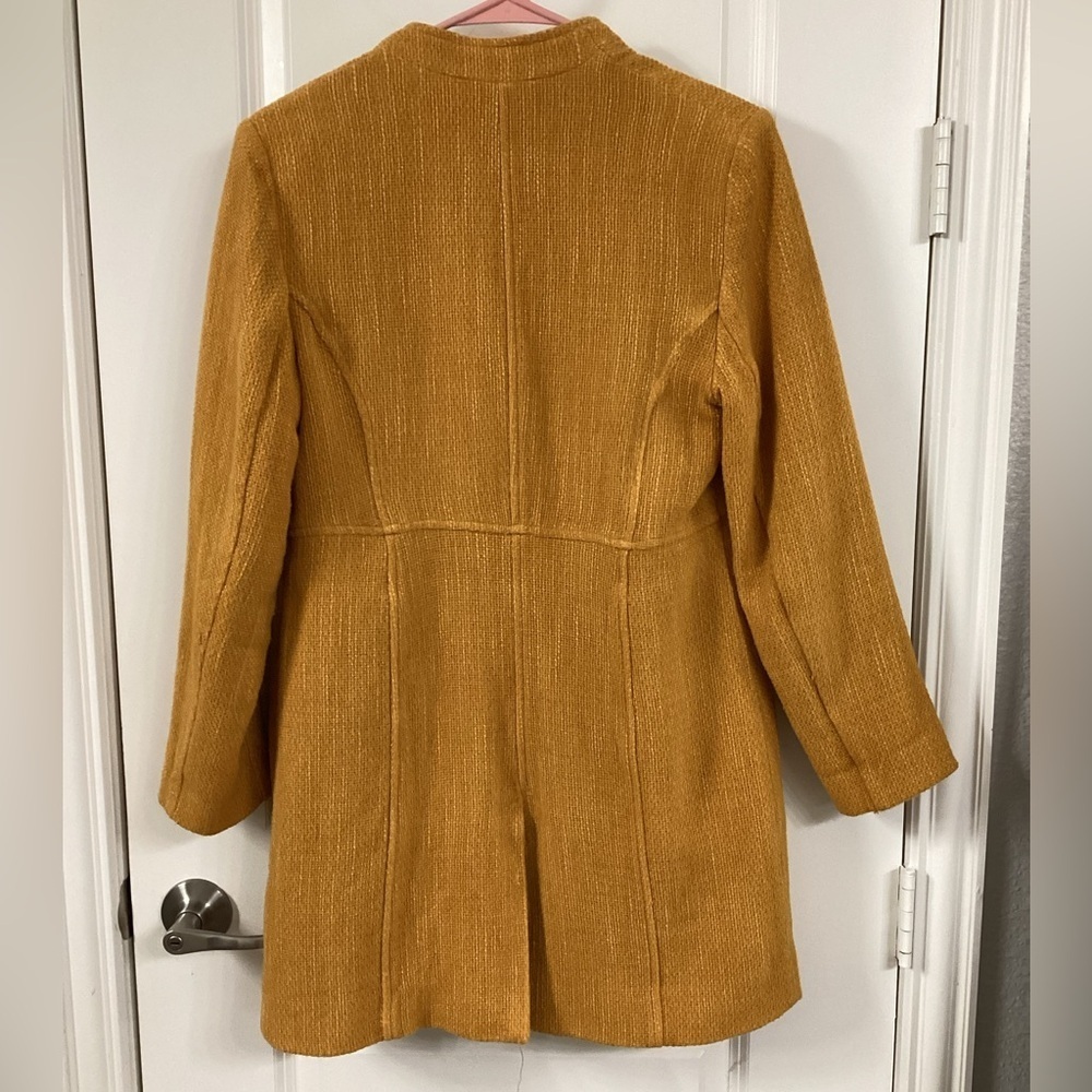 CHICO'S WOMEN'S TOPPER JACKET TEXTURED SZ 0 - Picture 3 of 3
